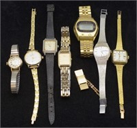 Quantity of vintage wristwatches