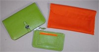 Hermes style 'Dogon' leather wallet