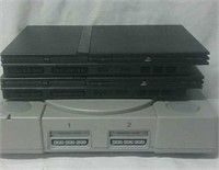 2 Playstation 2s & One Playstation No Wires