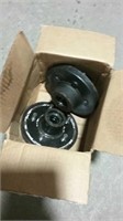 Two 3500 lb Trailer Axle Hubs