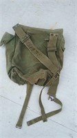 Military Canvas Backpack Bag