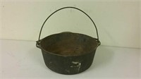 Older Cast Iron Cauldron Pot