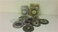 Lot Of Various  Grinding Disks Some Are Unused