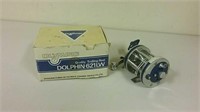 Vintage Olympic Dolphin 621 Level Wind Fishing