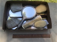 Vintage Brushes, Combs, Hand Mirrors