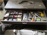 ELECTRICAL TOOL BOX AND CONTENTS