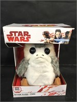 New Star Wars Porg action plush doll