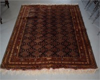 Hand Knotted Turco Persian Rug 8'7" x 6'4"