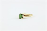 Peridot 14K Gold Ring