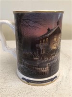 Trimming The Tree Collector Mug By Terry Redlin