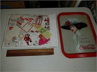 Collection of Coca-Cola memorabilia