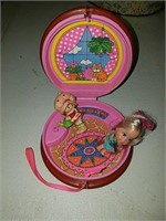Vintage little kiddles doll with case