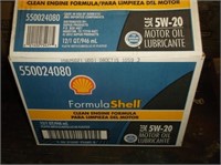 Shell / Valvoline SAE 5W-20 (5 1/2 bottles)