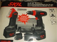 Skil 14.4V cordless Drill & Light w/charger