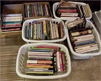 6 - Totes of Self Help & Country Living Books