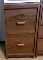 Wood File Cabinet