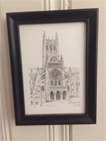 Framed Castle Print