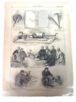 1878 Harper's Weekly Announcement of Phonograph