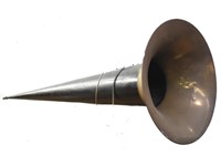 Brass Bell Concert Cylinder Phonograph Horn