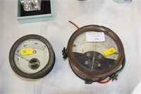 Two vintage meters