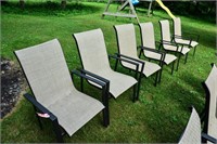 Chairs (6) 23-1/2" w x 3't x 20" d
