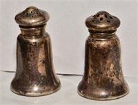 Vintage sterling salt & pepper shakers