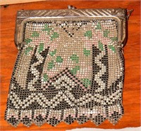 Gorgeous 1920's dance purse 5" w x 7" t