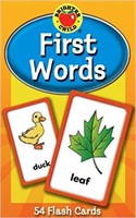 Brighter Child First Words 54-Flash Card Set