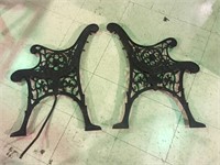 IRON BENCH ENDS