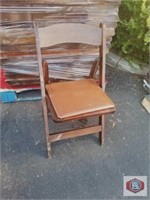 Chair Folding fruitwood