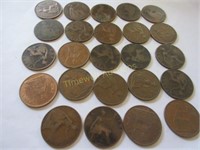 24 pennies