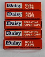 5pcs New In Box Daisy Roll Caps - Hard To Find