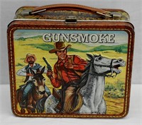 Vintage Gunsmoke Metal Lunch Box c1972