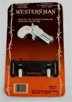 NIP Vintage Western Man Derringer Cap Gun