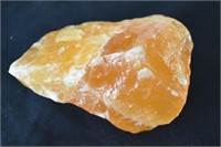 Large Calcite Semi Precious Stone 2.5"h x 4"w