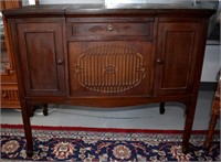 Vintage Brunswick Music Cabinet Turn Table