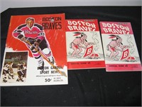 3- BOSTON BRAVES PROGRAMS AND GUIDES