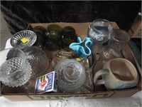 Worcester Egg Coddler, Glassware, Cards, Mug