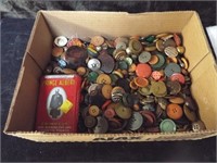 Vintage Buttons Box