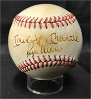Mickey Mantle & Roger Maris Signed Baseball