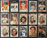 (30) 1950-60's Baseball Super Star Card Lot