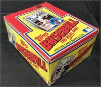 1983 Topps Baseball Wax Box With 36 Unopened Packs