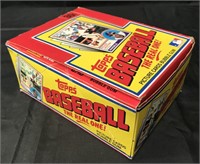 1983 Topps Baseball Wax Box With 34 Unopened Packs