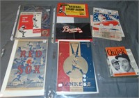 Binder of Assorted Sports Publications & Yearbooks
