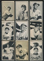 1953 Bowman Black & White Baseball Set (64)
