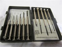 Precision screw driver set, case damaged