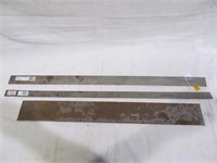 Flat welding strips