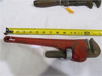 Pipe wrench, 14 ", Sears