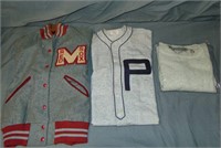 Baseball Cloth. Three Pieces.