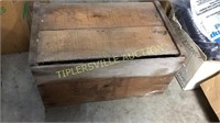 Wooden crate 19x13